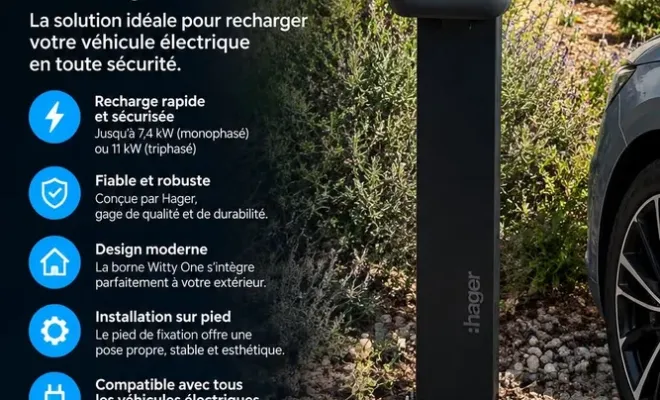 Pose de borne de recharge à Valence, Valence, Max Elec